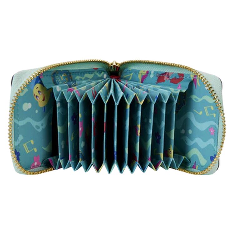 Product Πορτοφόλι Loungefly Disney: The Little Mermaid 35Th Anniversary Life Is The Bubbles Accordion Wallet image