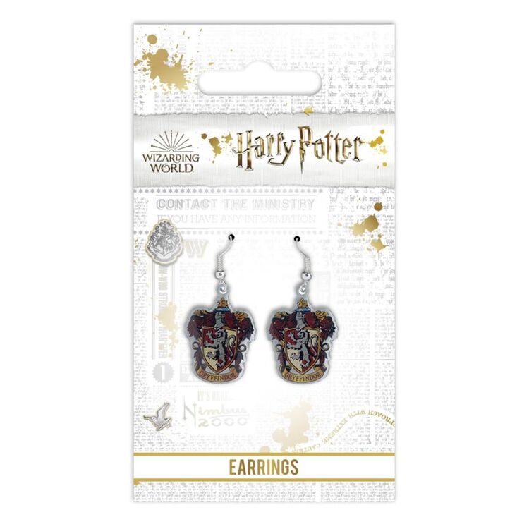 Product Harry Potter Gryffindor Crest Earrings image