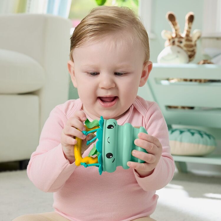 Product Fisher-Price: Squishseas Silicone - Jellyfish Rattle (JHB57) image