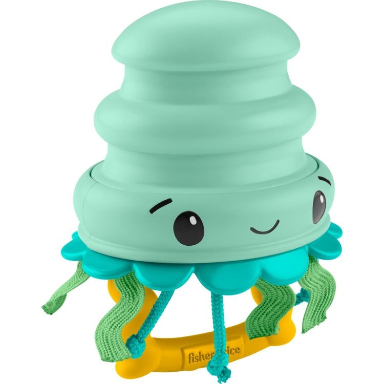 Product Fisher-Price: Squishseas Silicone - Jellyfish Rattle (JHB57) image