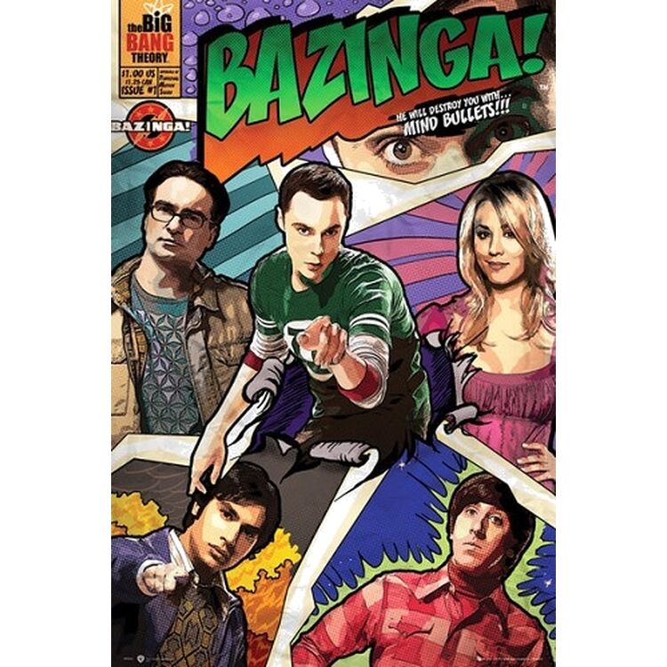 Product The Big Bang Theory Comic Poster image