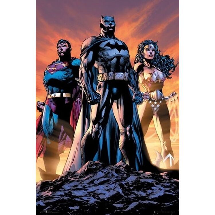 Product DC Comics Justice League Trio Poster image