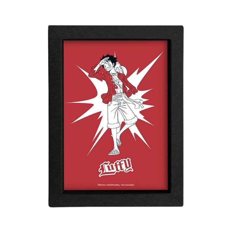 Product One Piece  Black Kraft Frame Luffy image