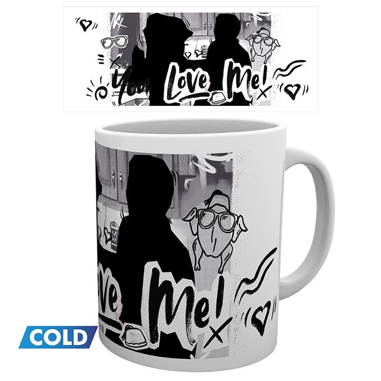 Product Friends You Love Me Mug Heat Change image