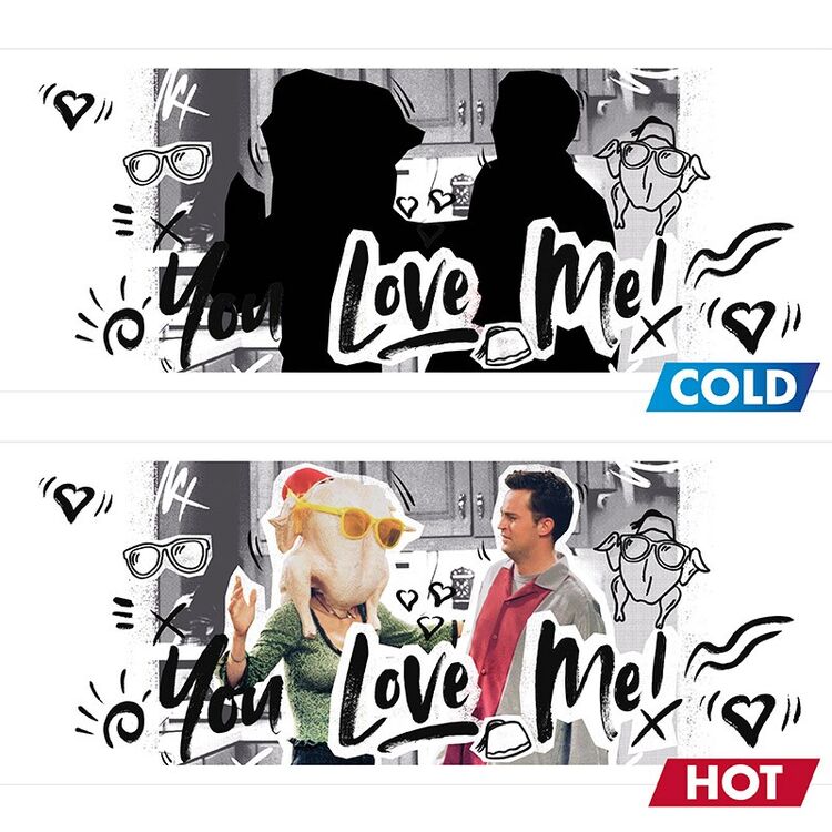 Product Friends You Love Me Heat Change Mug image