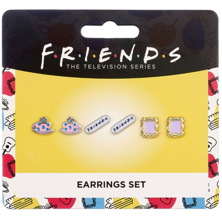 Product Σκουλαρίκια Friends Set of 3 Earring Studs image