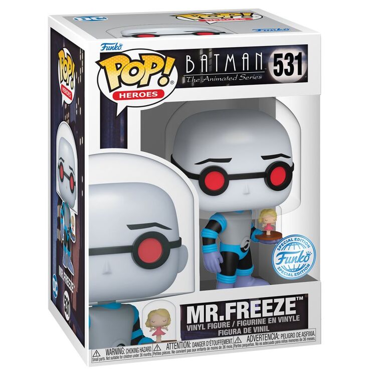 Product Φιγούρα Funko Pop! Hereos: Animated Batman  Mr. Freeze with Nora (Special Edition) image
