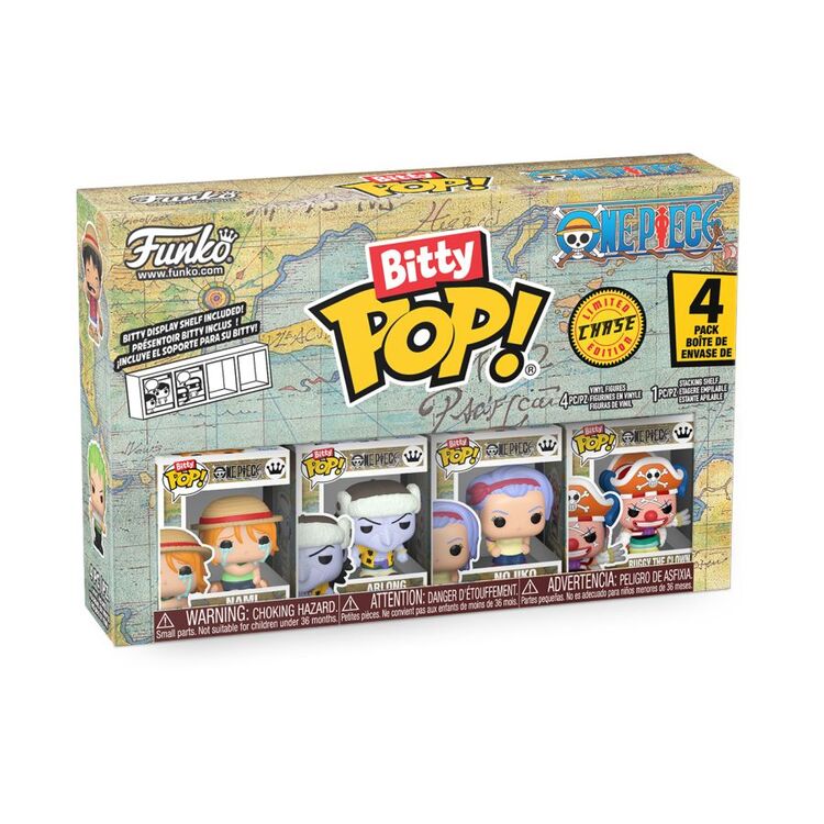 Product Φιγούρες Funko Bitty Pop! 4-Pack: One Piece  Nami,Arlong, Nojiko image