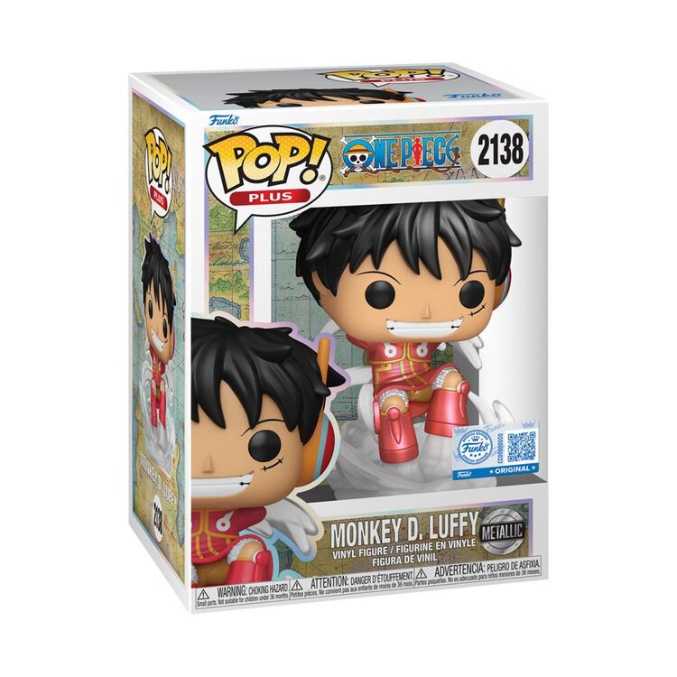 Product Φιγούρα Funko Pop! One Piece - Monkey D. Luffy (Egghead) (Metallic) (Special Edition) image