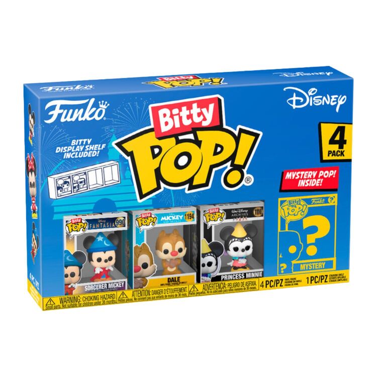 Product Φιγούρα Funko Bitty Pop! 4-Pack Disney Sorcerer Mickey image