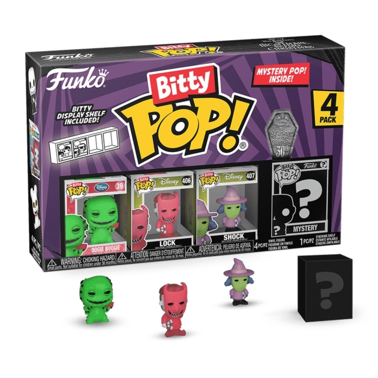 Product Φιγούρες Funko Bitty Pop! Nightmare Before Christmas 4 Pack Oogie Boogie image