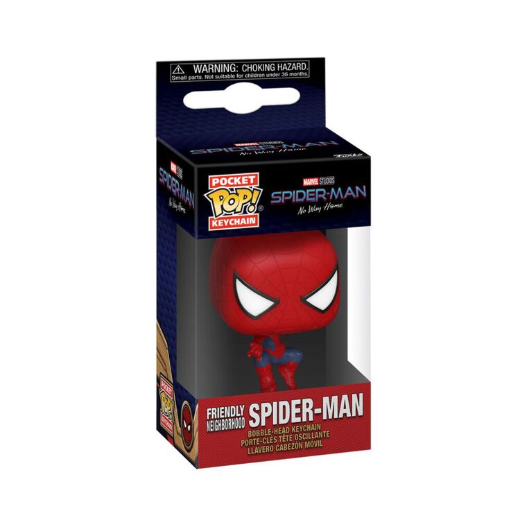 Product Funko Pocket Pop! Marvel: Spider-Man No Way Home Friendly Neighborhood (Leaping) image