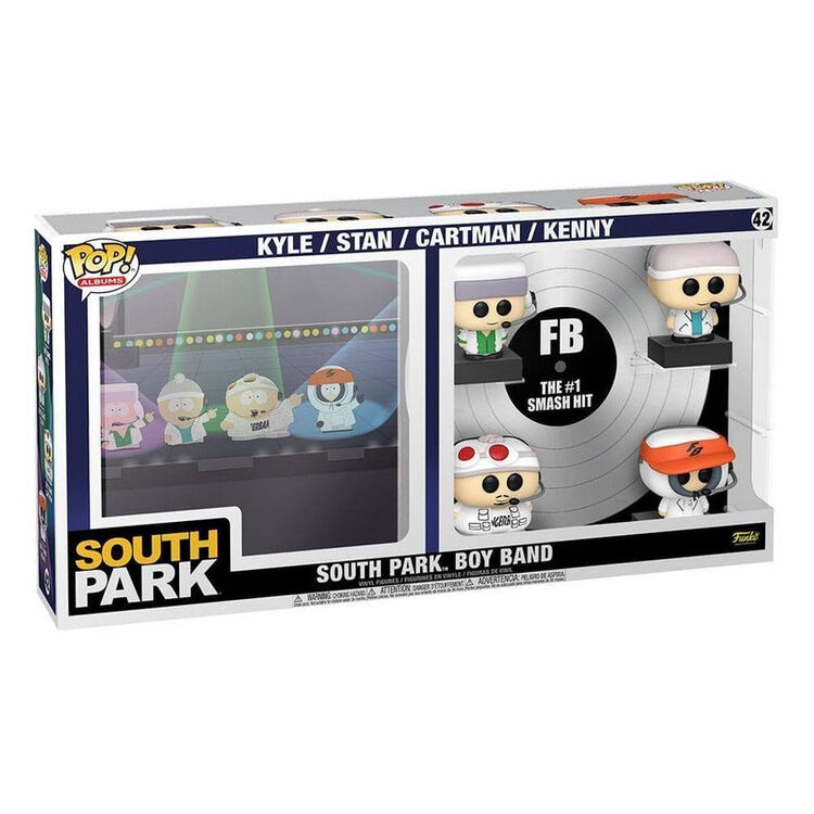 Product Funko Pop! South Park Boy Band - Kyle / Stan / Cartman / Kenny Boyband (The #1 Smash Hit) image