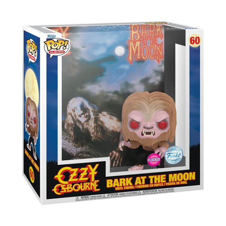 Product Funko Pop! Ozzy Osbourne Bark at the Moon (Flocked) (Special Edition) image