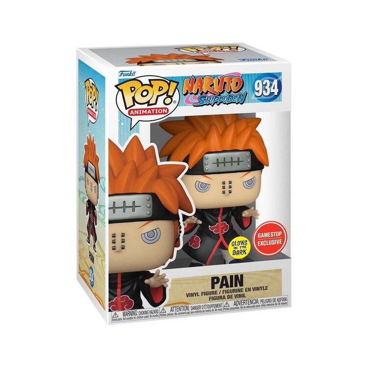 Product Funko Pop & Tee Naruto Shippuden Pain (PU/Glows in the Dark) image