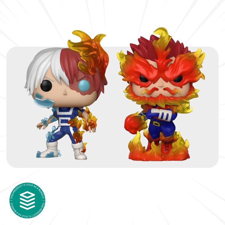 Product Funko Pop! My Hero Academia Endeavor + Todoroki Bundle image