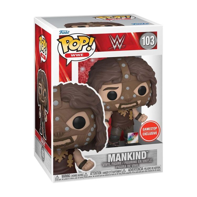 Product Funko Pop! WWE Mankind Exclusive Collector Box (Special Edition) image