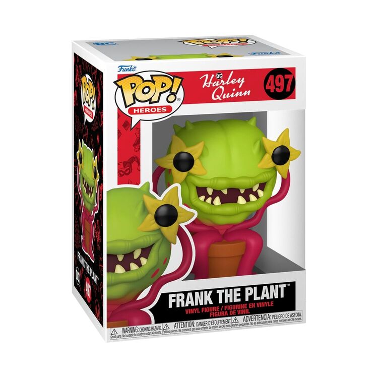 Product Funko Pop! DC Heroes Harley Quinn Animated Series Frank the Plant image
