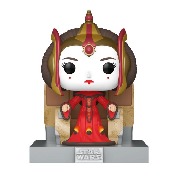 Product Funko Pop! Deluxe Star Wars: The Phantom Menace - Queen Amidala on the Throne image