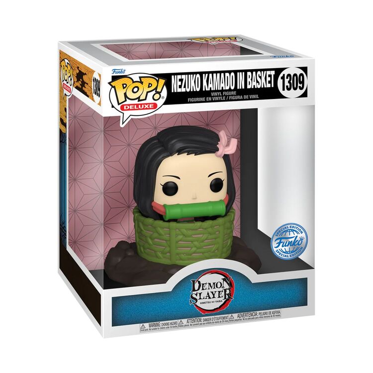 Product Funko Pop! Demon Slayer Deluxe Nezuko in Basket (Special Edition) image