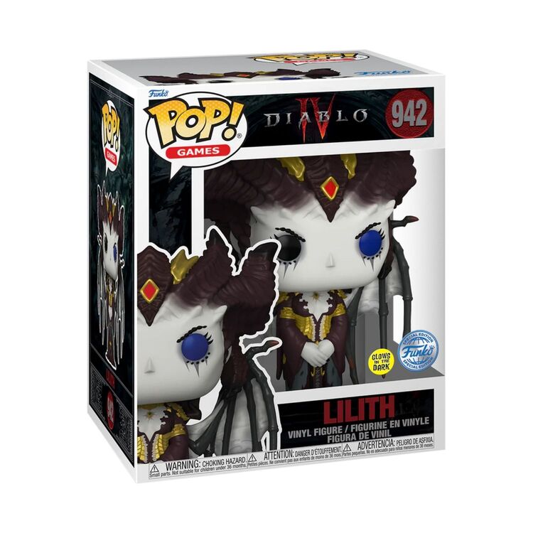 Product Φιγούρα Funko Pop! Diablo IV - Lilith Super Sized 6" (GITD) (Special Edition) image
