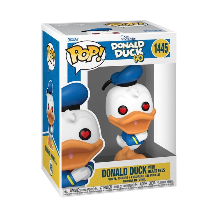 Product Funko Pop! Disney Donald Duck 90th Anniversary Donald Duck with Heart Eyes image