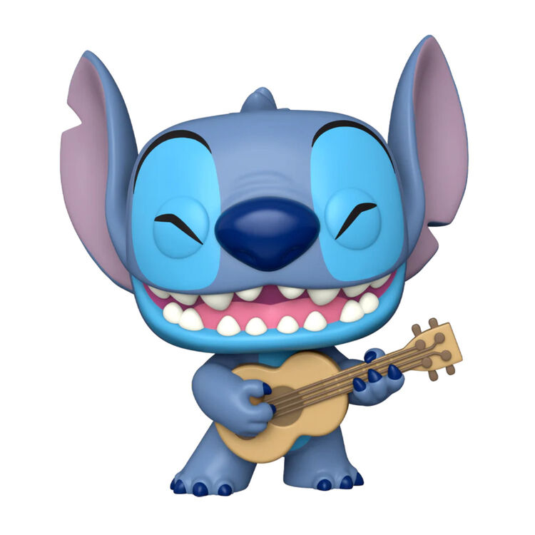 Product Funko Pop! Disney Lilo & Stitch Stitch with Ukulele Jumbo (Special Edition) image
