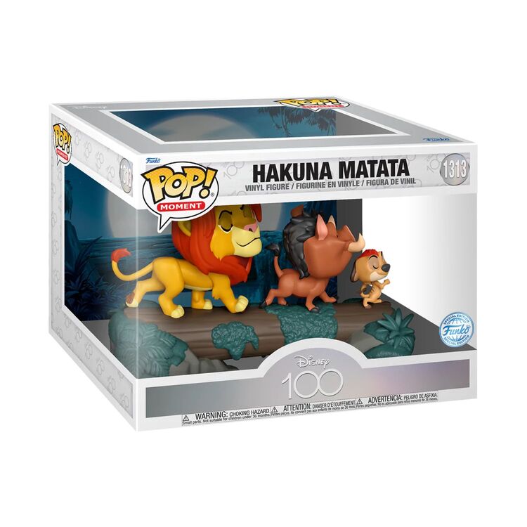 Product Funko Pop! Disney Moment The Lion King Hakuna Matata (Special Edition) image