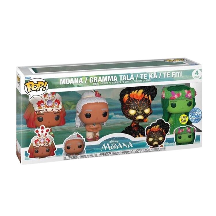 Product Funko Pop! Disney Moana 4PACK GITD (Special Edition) image