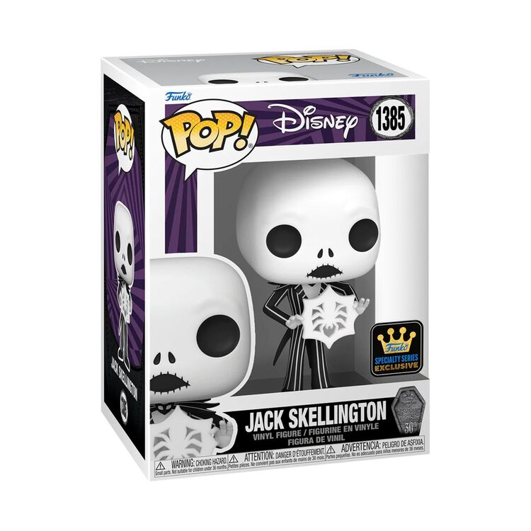 Product Funko Pop! Disney Nightmare Before Christmas Jack Skellington with Snowflake (Special Edition) image