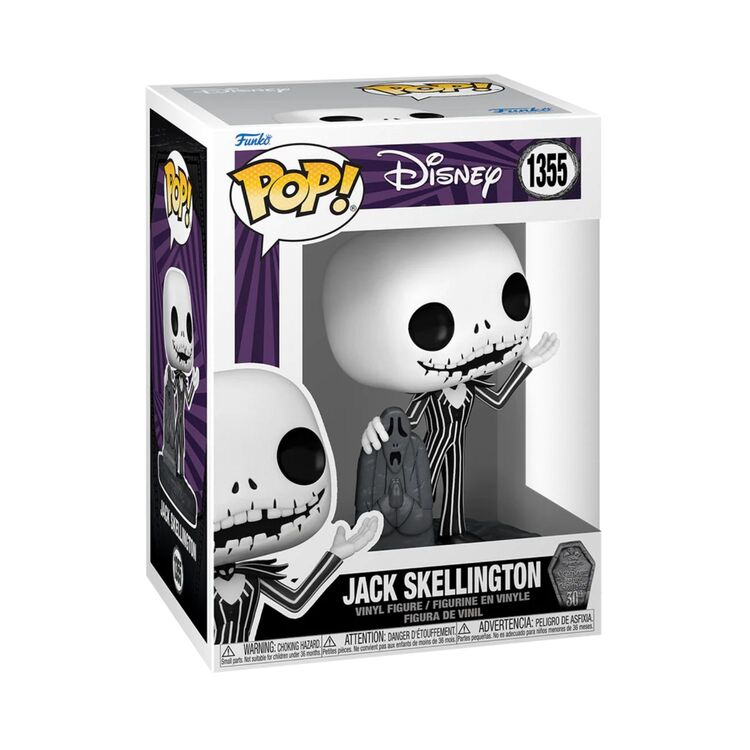Product Φιγούρα Funko Pop! Nightmare Before Christmas 30th Anniversary Jack Skellington with Tomb image