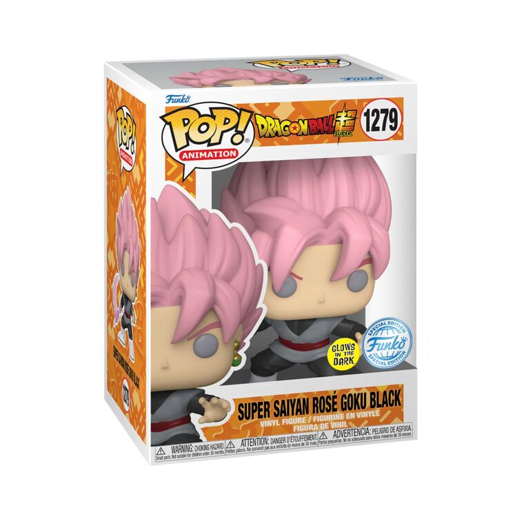 Product Φιγούρα Funko Pop! Dragon Ball Super Super Saiyan Rose Black GITD (Special Edition) image