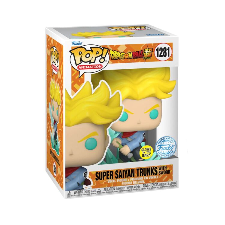 Product Funko Pop! Dragon Ball Super Saiyan Trunks with Sword (Special Edition) image