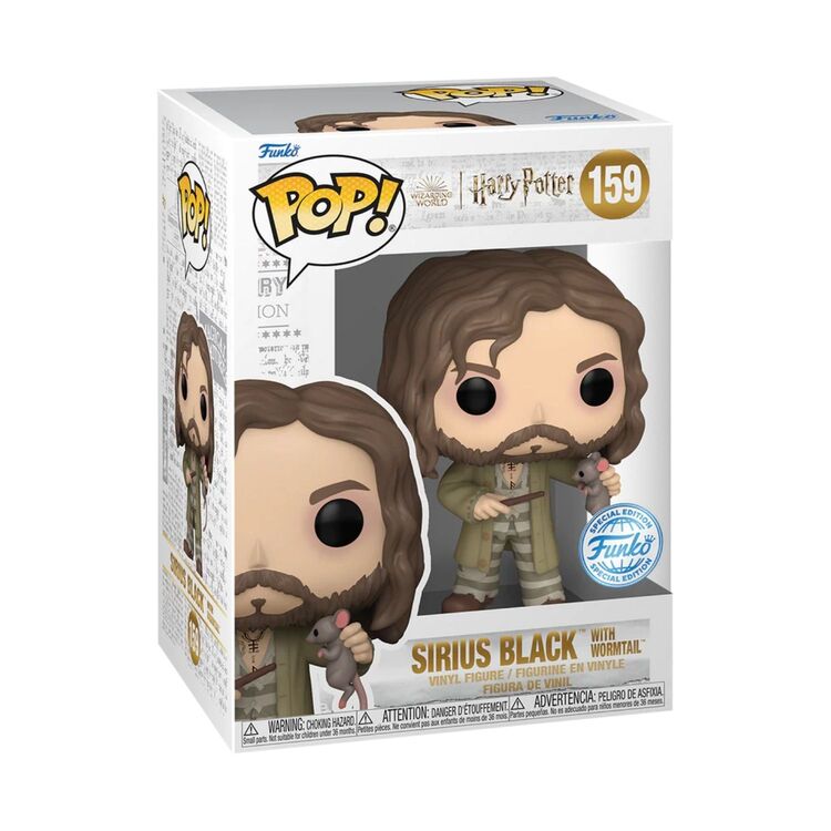 Product Funko Pop! Harry Potter - Sirius Black with Wormtail (Special Edition) image