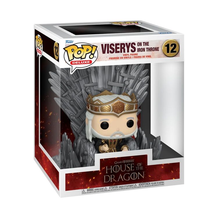 Product Funko Pop! Deluxe: House of the Dragon Viserys on the Throne image