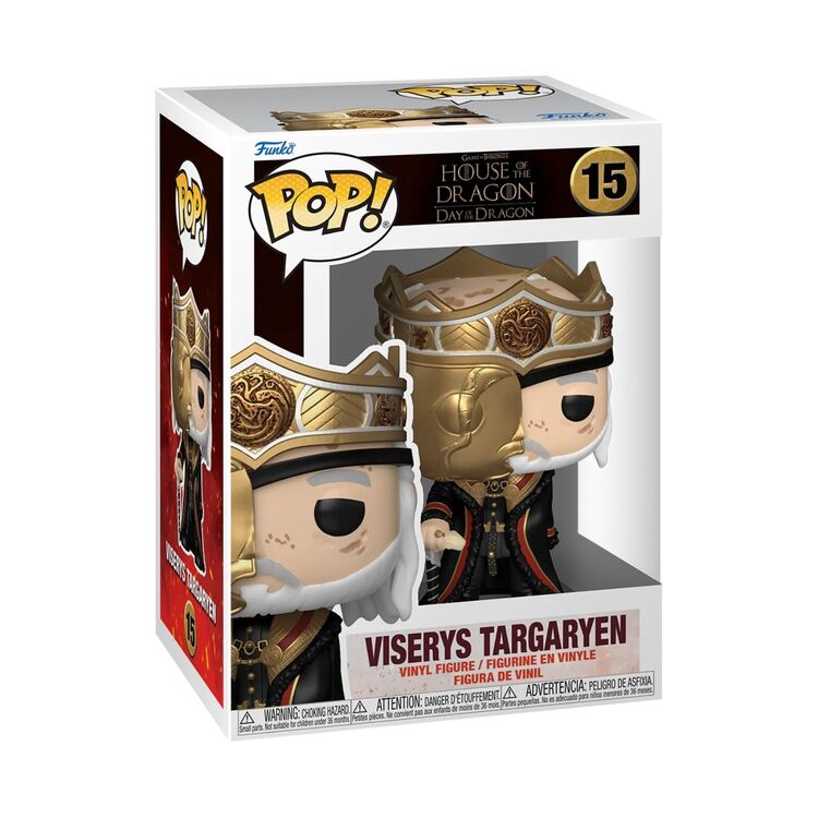 Product Funko Pop! House of the Dragon: Day of the Dragon - Masked Viserys Targaryen image