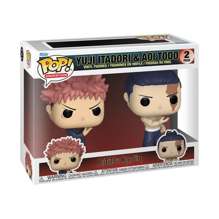 Product Funko Pop! Jujutsu Kaisen 2-pack Itadori & Aoi Todo image