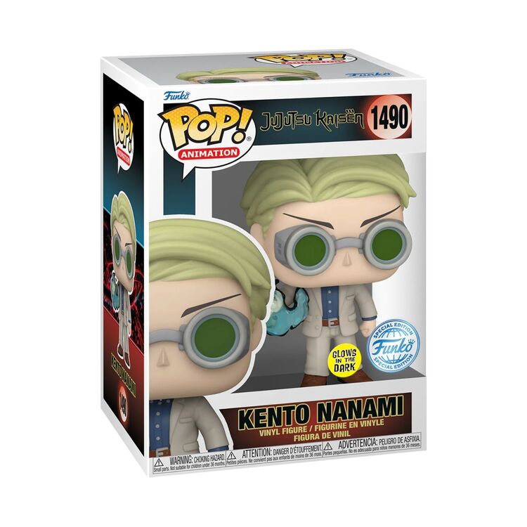 Product Φιγούρα Funko Pop! Jujutsu Kaisen Kento Nanami (GITD) (Special Edition) image