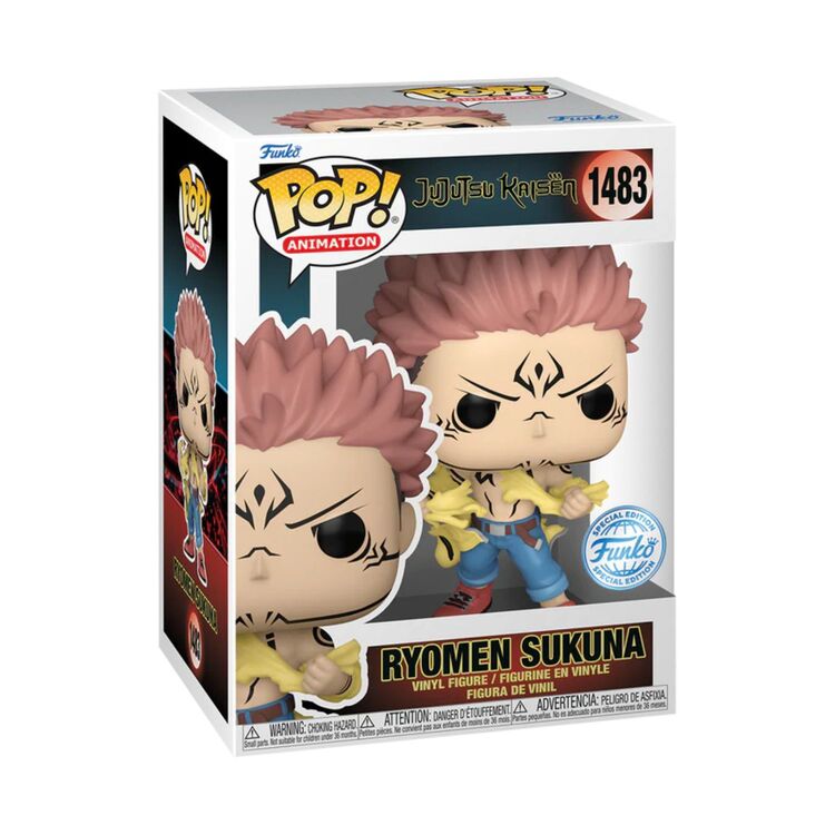 Product Funko Pop! Jujutsu Kaisen - Ryomen Sukuna Shirt (Special Edition) image