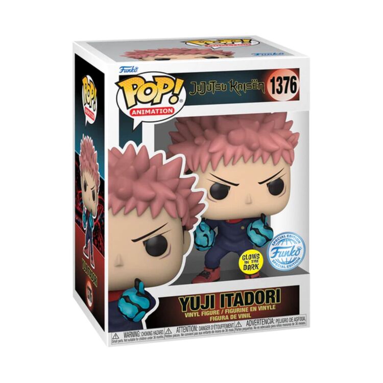 Product Φιγούρα Funko Pop! Jujutsu Kaisen Itadori 1st Div GITD (Special Edition) image