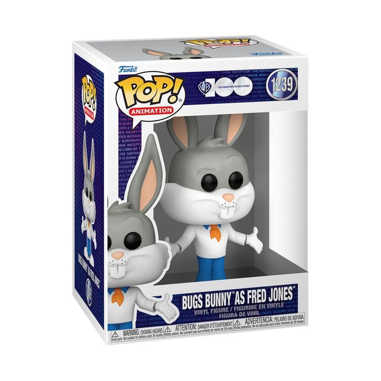 Product Funko Pop! Warner Bros 100th Looney Tunes x Scooby Bugs Bunny as Fred Jones image