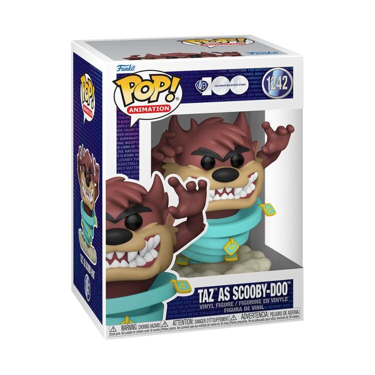 Product Φιγούρα Funko Pop! Warner Bros 100th Looney Tunes x Scooby Taz as Scooby Doo image