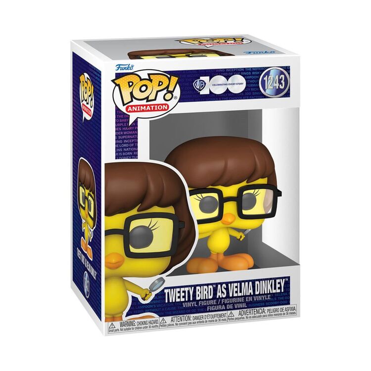 Product Funko Pop! Warner Bros 100th Looney Tunes x Scooby Tweety as Velma image