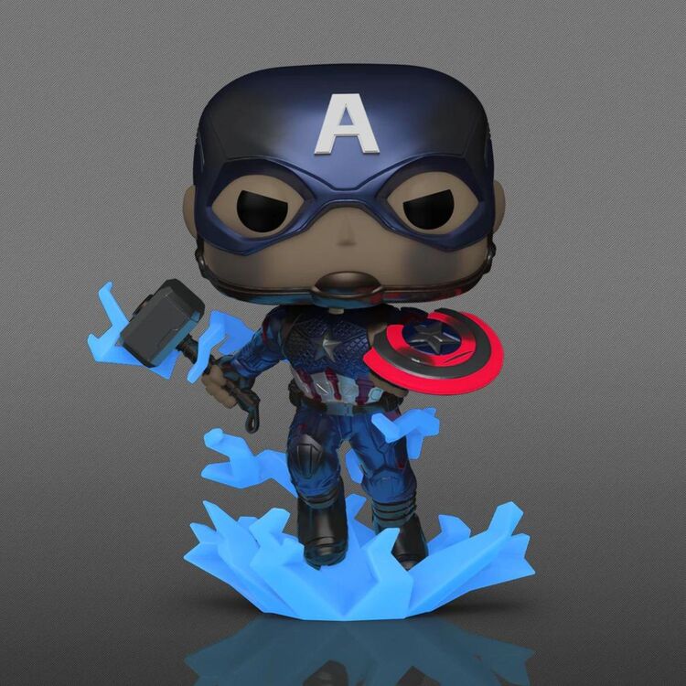Product Funko Pop! Marvel Avengers Endgame Captain America GITD Metallic(Special Edition) image