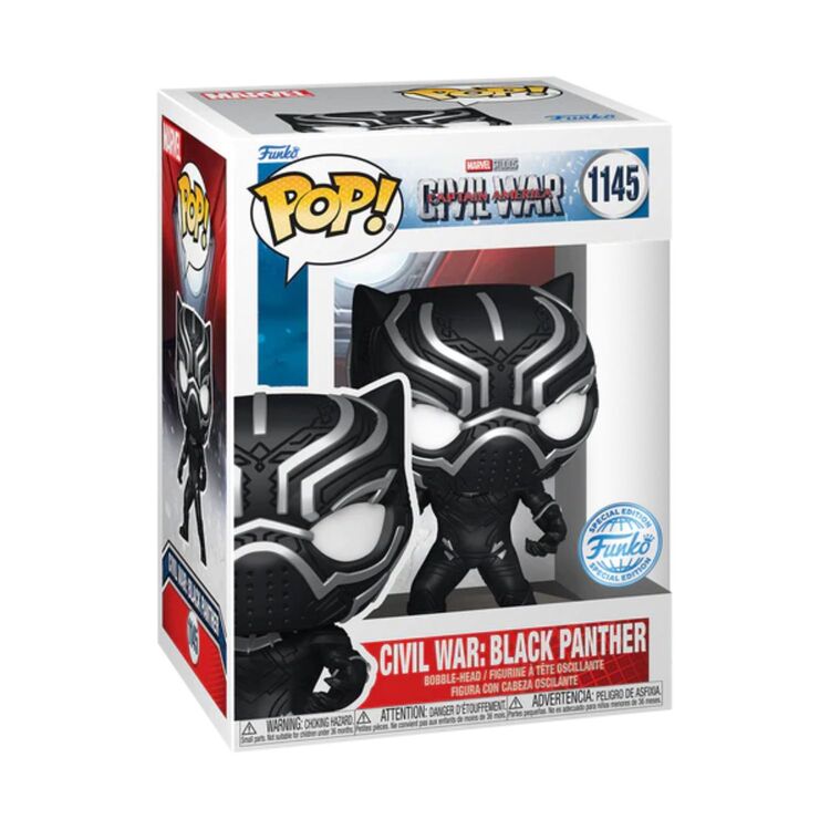 Product Funko Pop! Marvel Captain America Civil War Built a Scene Black Panther (Special Edition) image