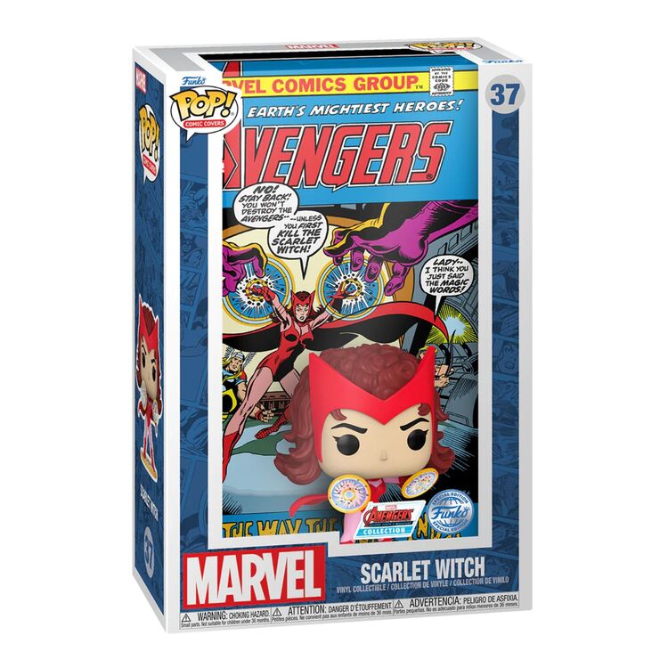 Product Funko Pop! Comic Covers: Avengers - Scarlet Witch (Special Edition) image