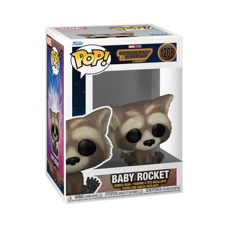 Product Funko Pop! Marvel Guardians of The Galaxy Vol.3 Baby Rocket image