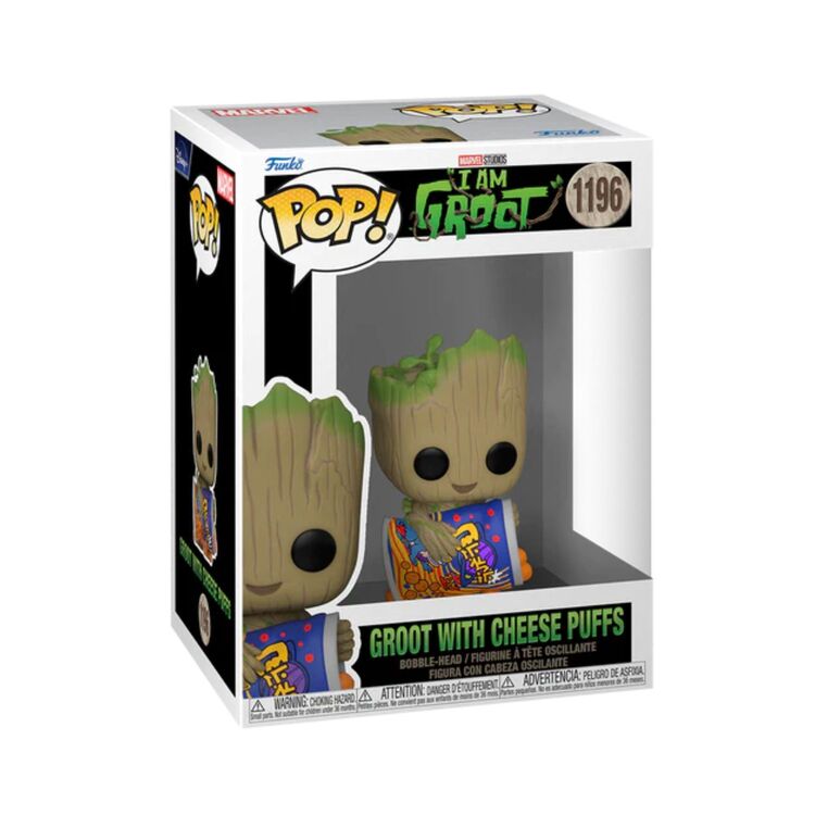Product Funko Pop! I am Groot with Cheese Puffs image
