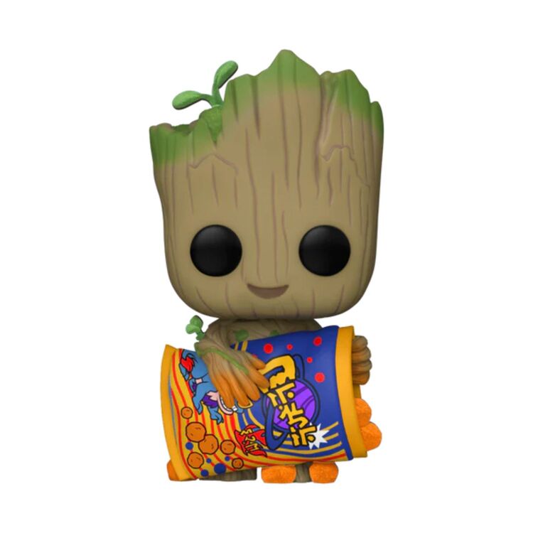 Product Funko Pop! I am Groot With Cheese Puffs Flocked (Special Edition) image