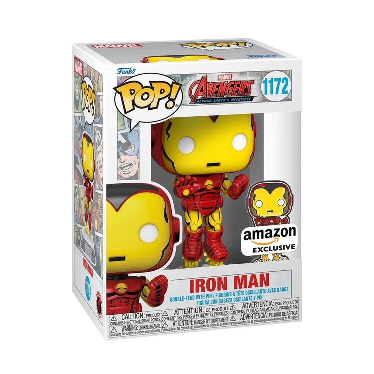 Product Φιγούρα Funko Pop! Marvel Avengers Iron Man with Pin (Special Edition) image
